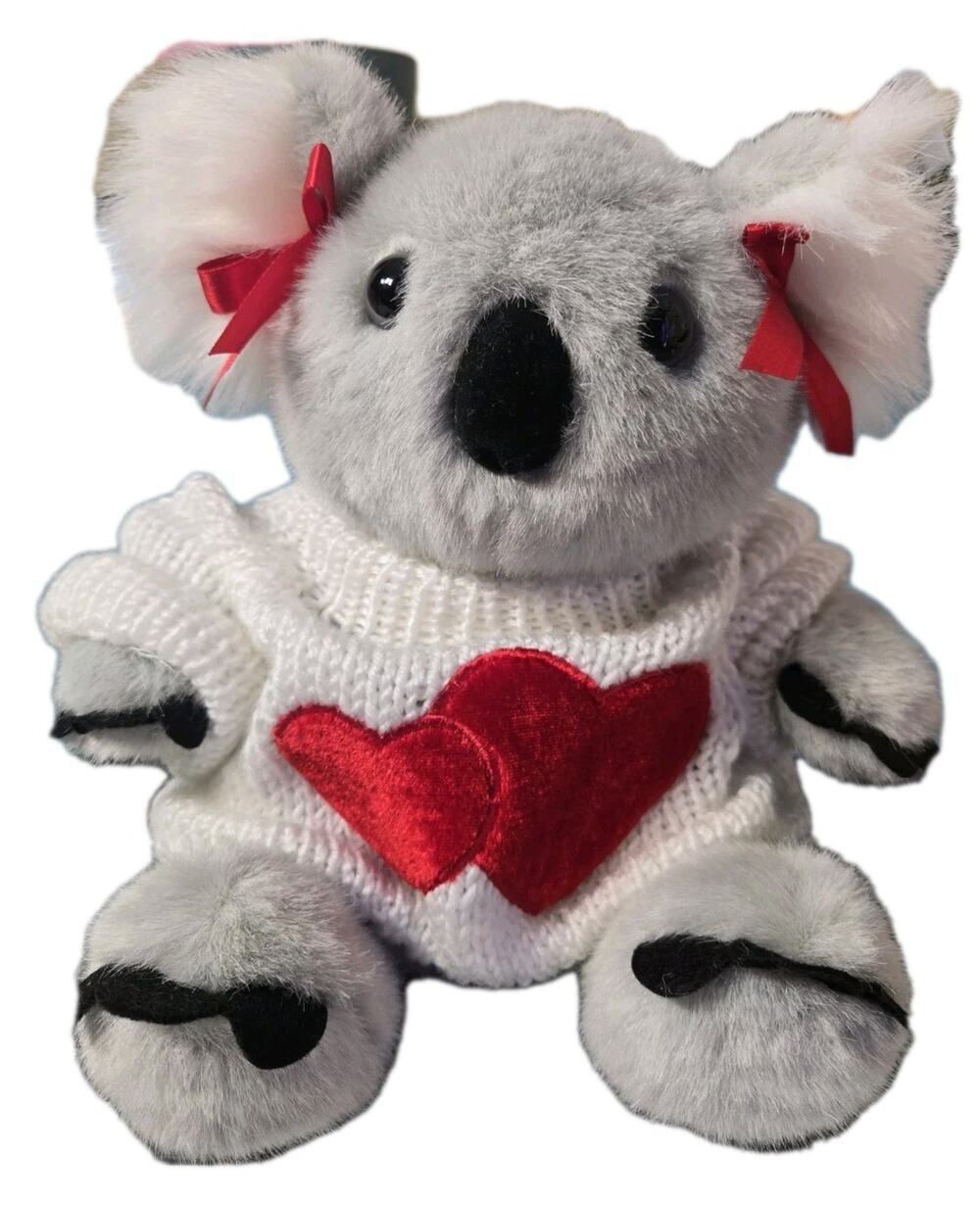 Build A Bear Vintage Koala Bear Plush Stuffed Toy BAB Australian Gray VTG 1997